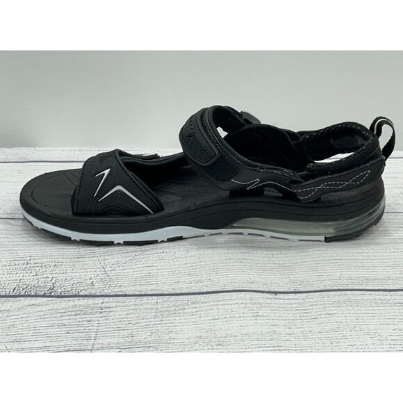 New Gold Pigeon Unisex Black Athletic Comfort Easy Go Snap Lock Sandals Size 39 - Picture 5 of 8